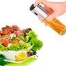 Kit 4 Spray Pulverizador Borrifador Dosador Azeite Vinagre Frasco de Vidro Acabamento Aço Inoxidá - 2