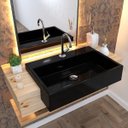 Ver imagem 1 de Kit Cuba Xrt55 com Válvula 1" e Sifão Pvc e Flexível Compace