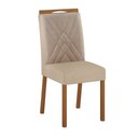 Ver imagem 2 de Conjunto de Mesa Anjo com 4 Cadeiras Gol Mel-off White/bege