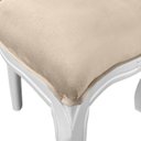 Ver imagem 4 de 2 Cadeira Medalhao Madeira Maciça Design Ingles Luxo Poltrona Entalhada Renascentista Natural Ingles