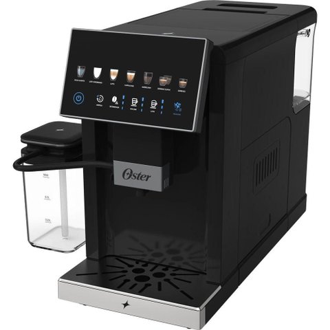 Cafeteira Espresso Oster OCAF970 Aço Inox 1,5L Preto 220V