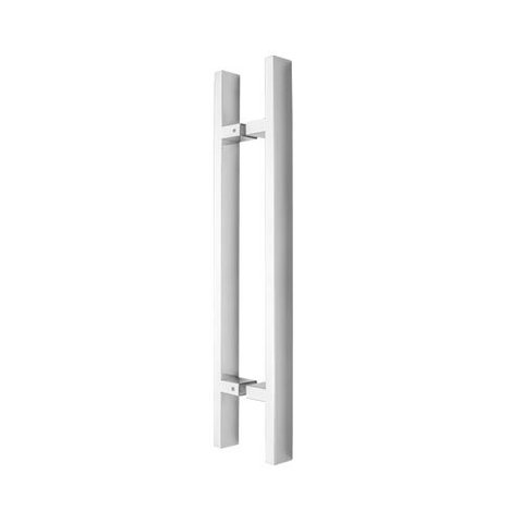 Puxador Porta de Madeira ou Vidro 4cm x 2cm Inox 304 - Polido Loja da Indústria 600mm x 400mm