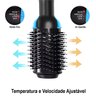 Escova Secadora 3 em 1 de Alta Potência Alisadora e Modeladora com Design Anti-frizz - Cor Azul - 4