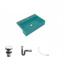 Ver imagem 2 de Kit Cuba Xrt55 com Válvula Click 1"g e Sifão Cromado e Flexível Compace