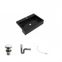 Ver imagem 2 de Kit Cuba Xrt55 com Válvula Click 1"g e Sifão Cromado e Flexível Compace