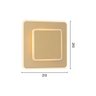 Arandela Sindora Dcb03279 Led Dourada Bivolt - 3