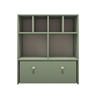 Estante Nicho Organizador de Brinquedos Infantil em Mdf Plancasa:verde Jade - 4