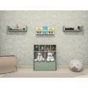 Ver imagem 2 de Estante Nicho Organizador de Brinquedos Infantil em Mdf Plancasa:verde Jade