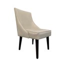 Ver imagem 1 de Cadeira De Jantar Bela Suede Bege Rosado - Dominic Decor
