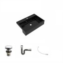 Ver imagem 2 de Kit Cuba Xrt55 com Válvula Click 1.1/2" e Sifão Cromado e Flexível Compace