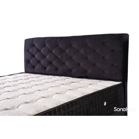 Cabeceira Botao Queen 1,58 - Preto