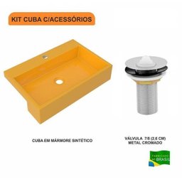 Kit Cuba XRT55 Válvula Metal 1 Polegadas Compace - 3
