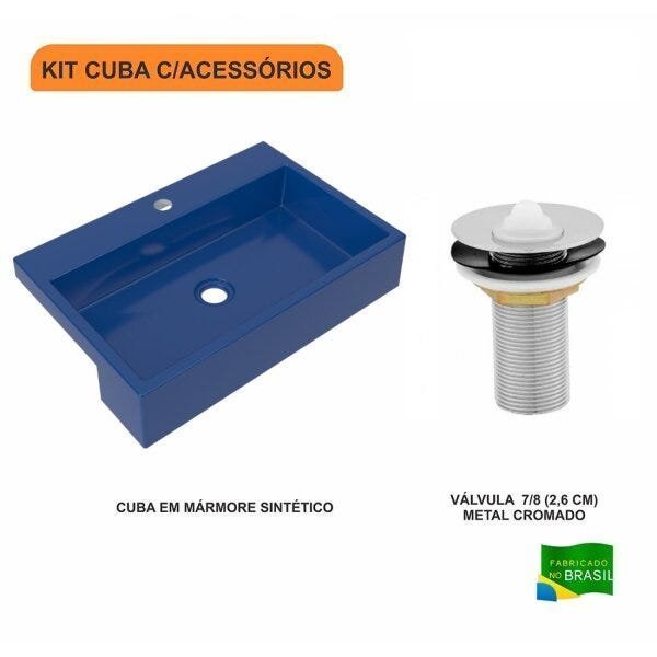 Kit Cuba XRT55 Válvula Metal 1 Polegadas Compace - 3