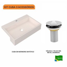 Kit Cuba XRT55 Válvula Metal 1 Polegadas Compace - 3
