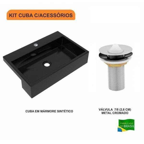 Kit Cuba XRT55 Válvula Metal 1 Polegadas Compace - 3