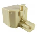 Ver imagem 2 de Adaptador Rj11 Duplo Conecte 2 Aparelhos em 1 Entrada 10pçs