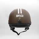 Ver imagem 1 de Capacete Coquinho Br 101 Marrom Cristal M - Scooter/bike