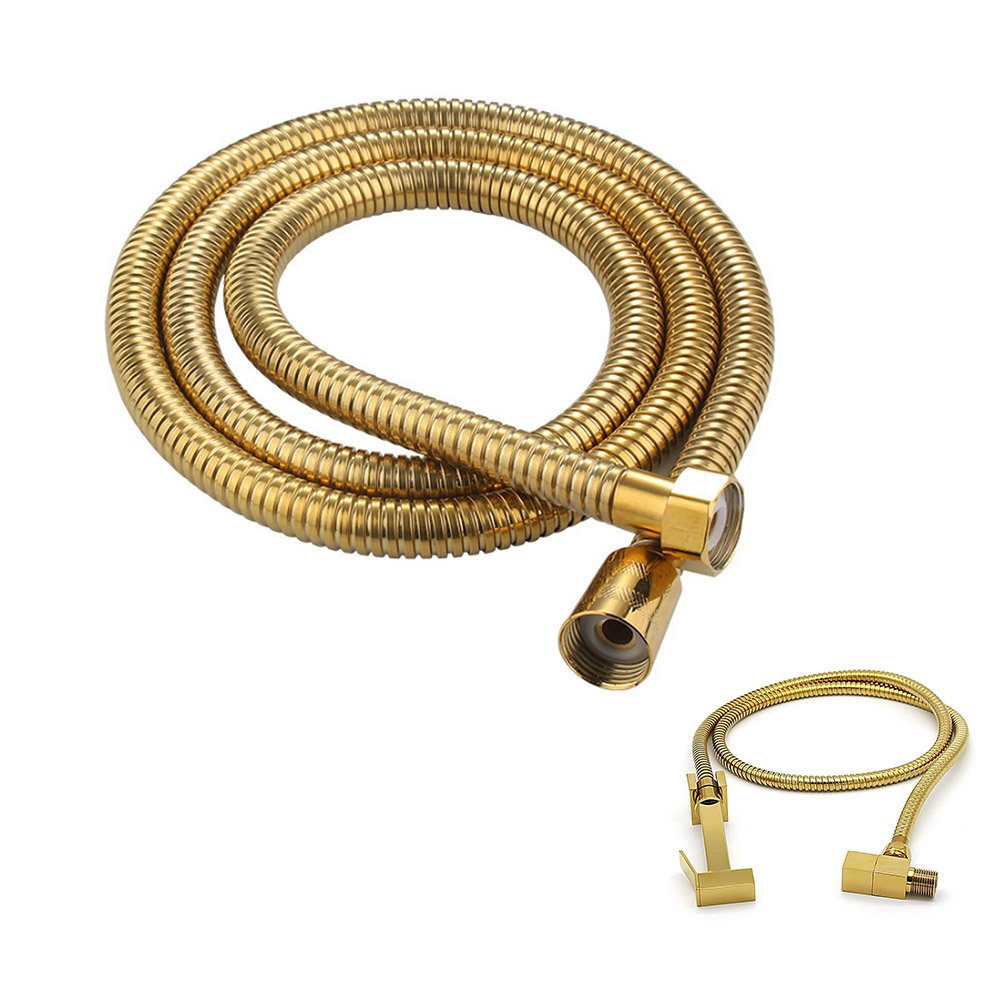 Engate de Chuveirinho Ducha Higienica Chuveiro 1 Metro e 20cm Mangueira Flexivel Banheiro Lavabo Res - 1