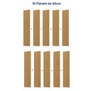 Ver imagem 4 de Painel Liso para TV 86 Polegadas Planejado 400x250cm Aruá CabeCasa MadeiraOriginals Marrom/Jatobá