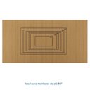 Ver imagem 5 de Painel Liso para TV 86 Polegadas Planejado 400x250cm Aruá CabeCasa MadeiraOriginals Marrom/Jatobá