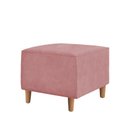 Ver imagem 5 de Kit Amamentação Poltrona + Puff + Almofada Sophia Suede Rose Clique Decorações