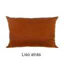 Ver imagem 5 de Kit 2 Capas para Almofada Drapeada Line T Retangular em Veludo Várias Cores Cor:terracota