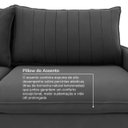 Ver imagem 5 de Sofá-cama Retrátil e Reclinável 220cm Madri - Movenzo Estofados