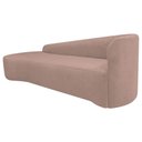 Ver imagem 4 de Kit Sofá Curvo França 180cm L.e e Poltrona Luiza Max Conforto, Elegância e Design Moderno Linho