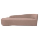 Ver imagem 3 de Kit Sofá Curvo França 180cm L.e e Poltrona Luiza Max Conforto, Elegância e Design Moderno Linho