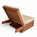 Ver mais imagens de Espreguiçadeira Poltrona com Almofada Mawi Yescasa