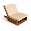 Ver imagem 6 de Espreguiçadeira Poltrona com Almofada Mawi Yescasa