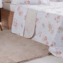 Ver imagem 4 de Kit Colcha Casal 200 Fios Estampada New 100% Algodão 220x240cm Classique