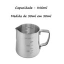 Ver imagem 4 de Leiteira Jarra Inox para Café Barista 350ml - Lyor