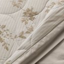 Ver imagem 3 de Kit Colcha Casal 3 Pçs Lux 200 Fios 100% Algodão Altenburg Jardim Doce