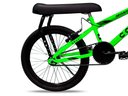 Ver imagem 3 de Bicicleta Colli Montadinha Aro 20 Selim Mobik Bagageiro Cor Amarelo Neon Tamanho do Quadro 12 Verde