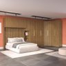 Quarto Modular Kappesberg Adapt Nogueira 6 Peças 474cm X 185cm - 1