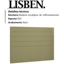 Ver imagem 3 de Cabeceira Queen 160 cm Lisben Linho SL 75 Peer