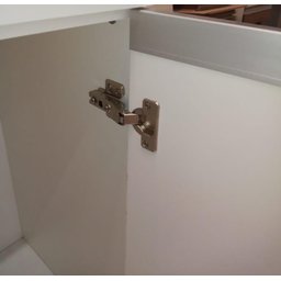 Gabinete para Pia de Cozinha de 2m sem Tampo Branco Fosco Mdf Rino Móveis Donatelo Branco Fosco - 4