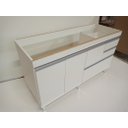 Ver imagem 3 de Gabinete para Pia de Cozinha de 2m sem Tampo Branco Fosco Mdf Rino Móveis Donatelo Branco Fosco
