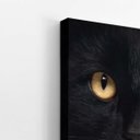 Ver imagem 3 de Gato Preto Animal Pet Minimalista Quadro Canvas 100x70cm