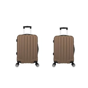 Kit Mala de Viagem Abs 2 Peças Adventure e Action Fortt Champanhe - Mab01-cp