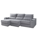 Ver imagem 3 de Sofa 6 Lugares 290cm Retratil e Reclinavel Munique
