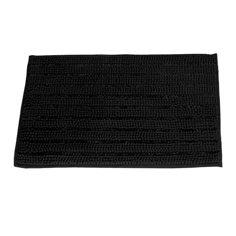 Tapete Microfibra Rayco 40x60cm Preto