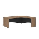 Ver imagem 3 de Conjunto Escritório Artany: Mesa Diretor e Estante c/ LED