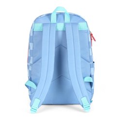 Mochila de Costas Stitch Xadrez Azul Bolso Rosa - Luxcel - 6