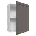 Ver imagem 7 de Armário Aéreo 50cm 1 Porta Branco/Cinza Vik Madesa Branco/Cinza