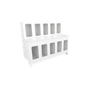 Ver imagem 2 de Expositor de Ração, Pet Box 10 Divisões Mdp (balcão, Cães, ) Vetorial Móveis