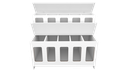 Ver imagem 1 de Expositor de Ração, Pet Box 10 Divisões Mdp (balcão, Cães, ) Vetorial Móveis