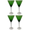 Conjunto com 4 Taças Verde Vidro para Martini MONTARTE - 3