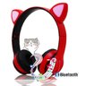Fone De Ouvido Bluetooth Gatinho Dobravel D47 Vermelho - 6